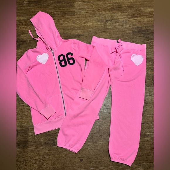 PINK Victoria's Secret Pants - VS PINK Y2K 2010 VINTAGE SET LIKE NEW